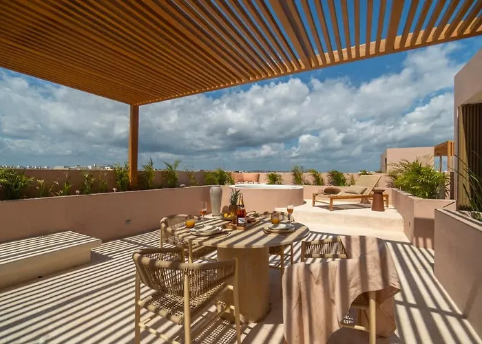 Aldea Zama Luxury Penthouse - Private Rooftop Pool & Parking Apartment *