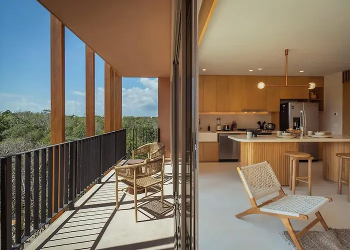 Aldea Zama Luxury Penthouse - Private Rooftop Pool & Parking